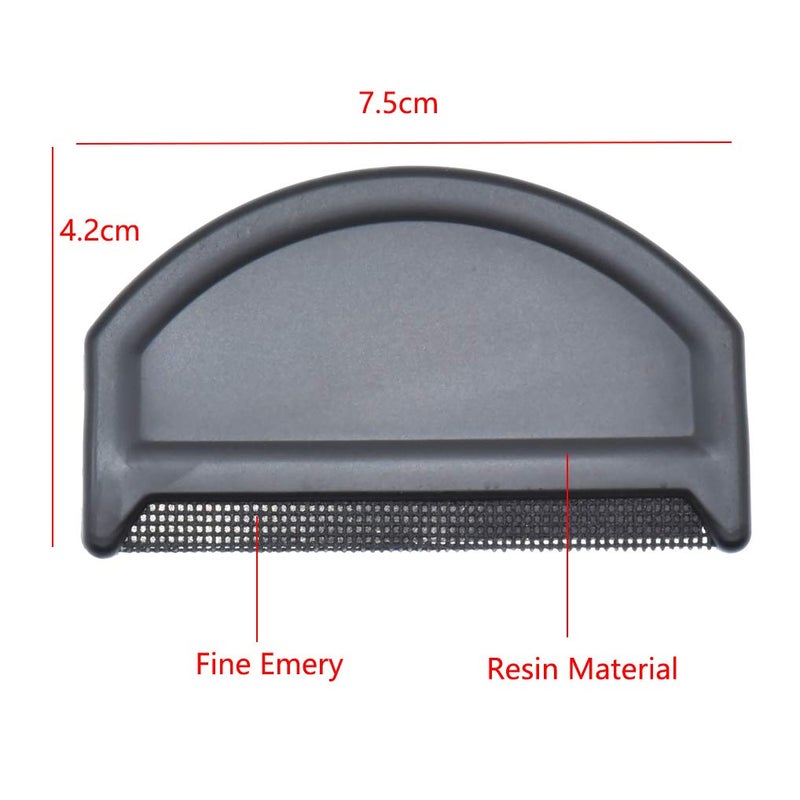 IHKFILAN 2 pcs, Sweater Comb, Cashmere Comb, Wool Comb, De-Pilling Knitwear Comb, Lint Removers Cleaning Tools for Clothing Care Black - Image 5